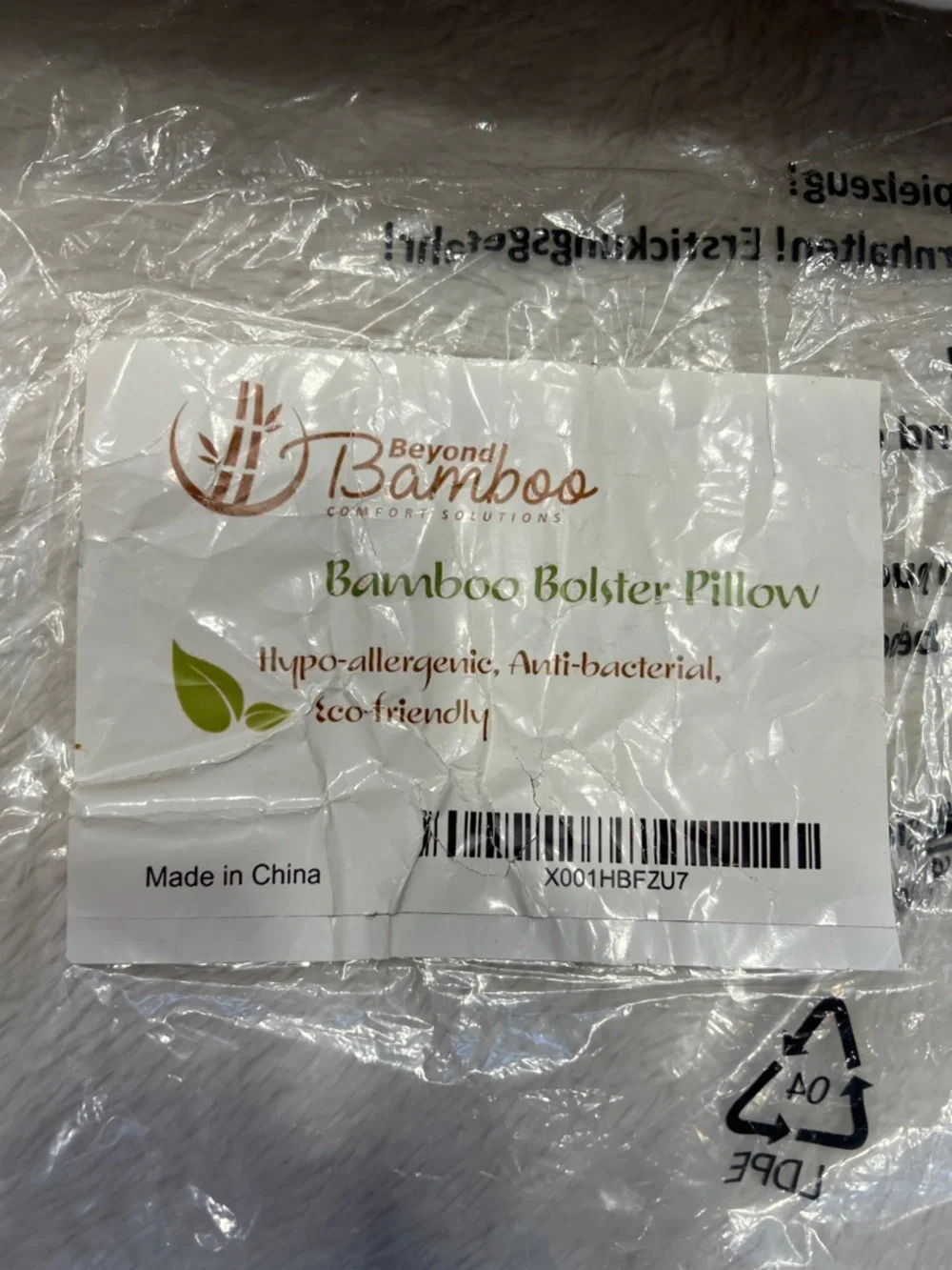 Beyond Bamboo Pillow | Neck Roll New